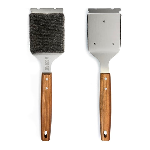 BBQ-AID replaceable head design for continuous cleaning without buying a new brush.