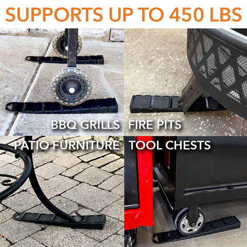BBQ Butler Gator Tail shows 15.63 inch length for stable footing.