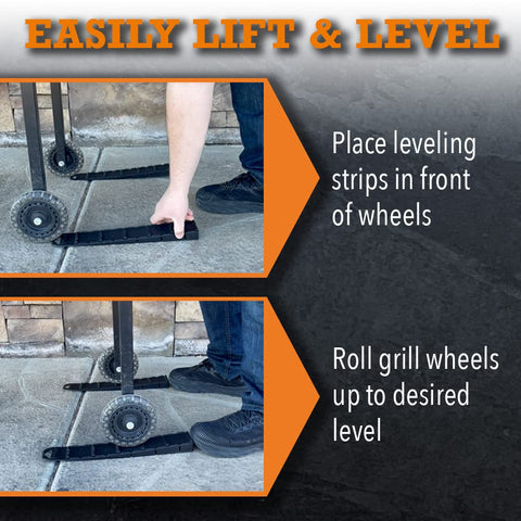 BBQ Butler Gator Tail two-pack for quick, easy setup.