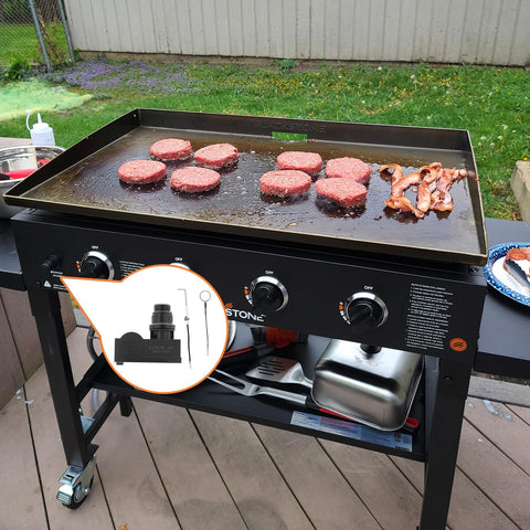 BBQ Future compatible with Blackstone models 1553-1849 for straightforward replacement.