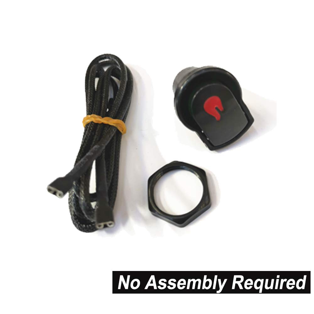 BBQ Future easy-install ignition button prepared for quick setup