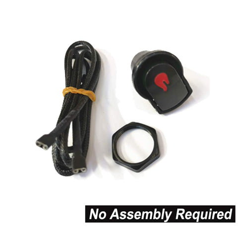 BBQ Future easy-install ignition button prepared for quick setup