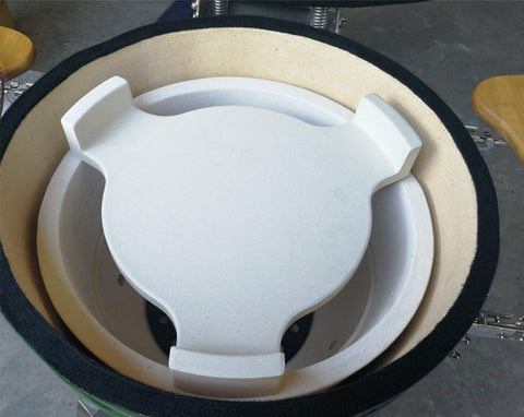 BBQ Future convection baking setup for pizzas and bread