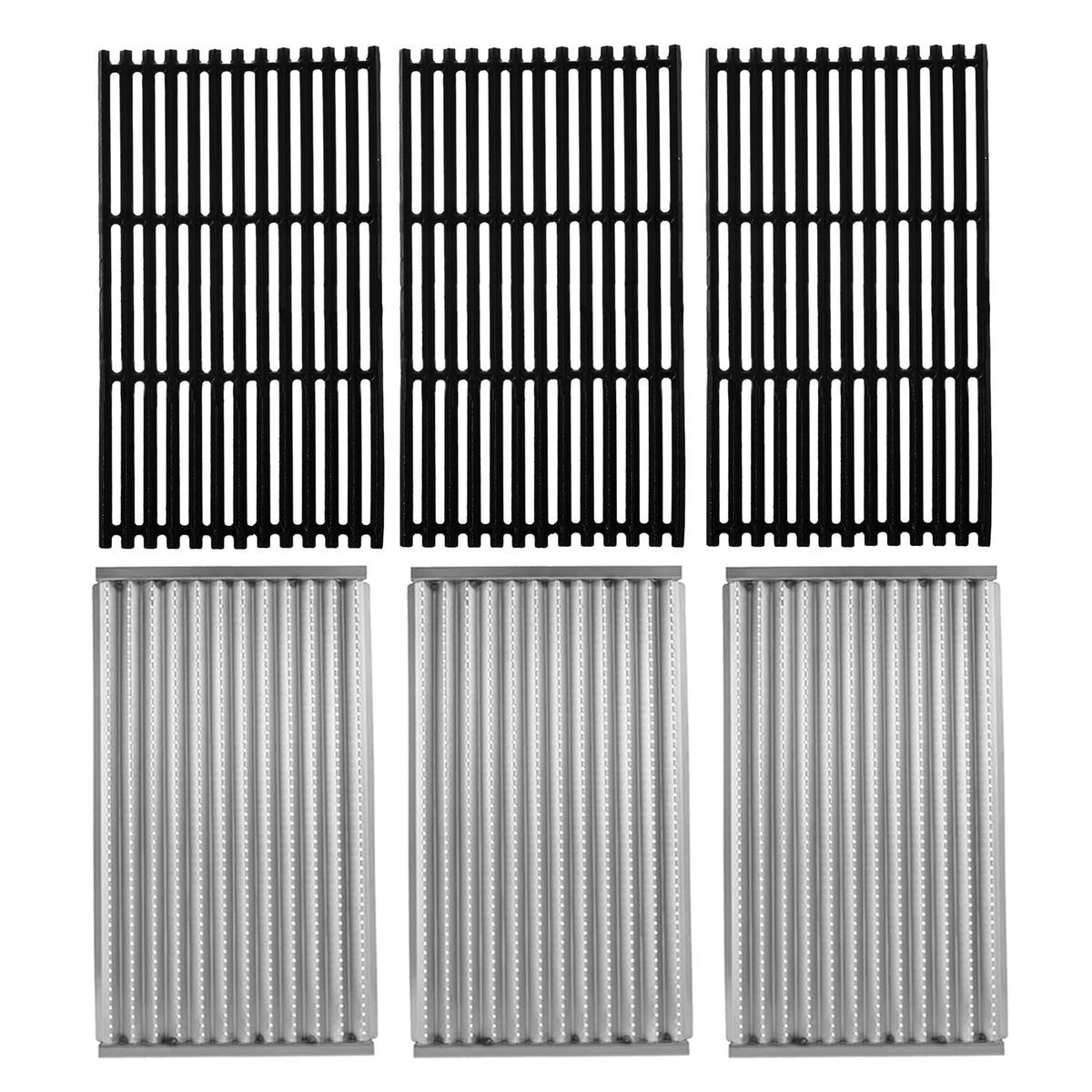 BBQ Future infrared emitter grate enhances even heat for Charbroil 4-burner grills