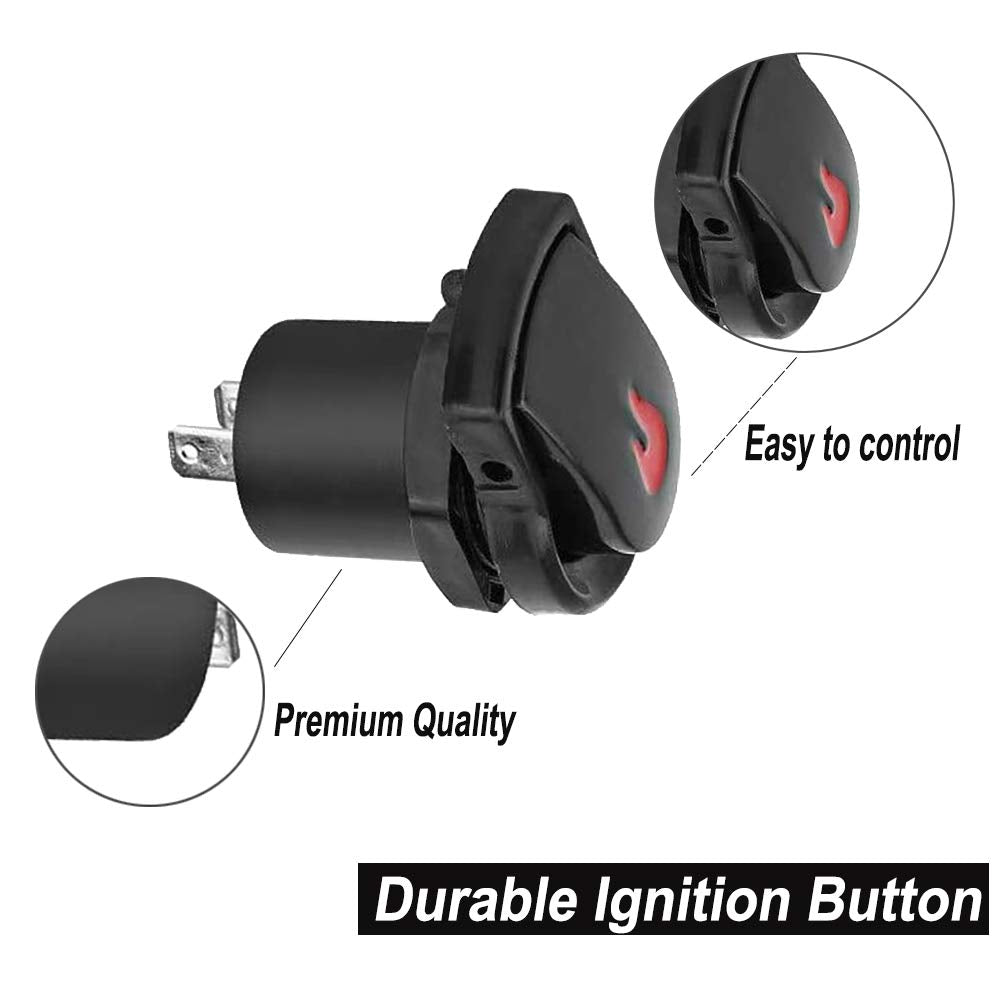 BBQ Future replacement ignition switch shown for easy upgrade compatibility
