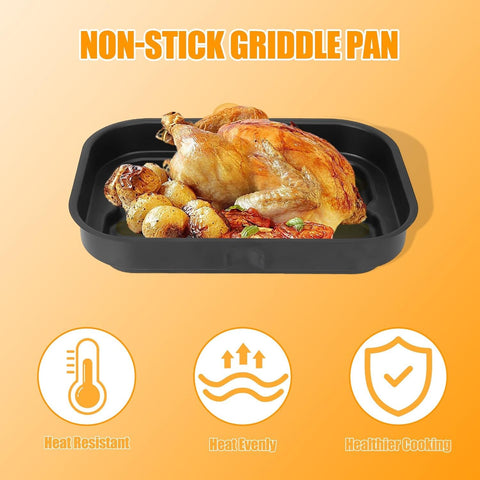 BBQ-PLUS included accessories kit fits Ninja Foodi XL for versatile cooking