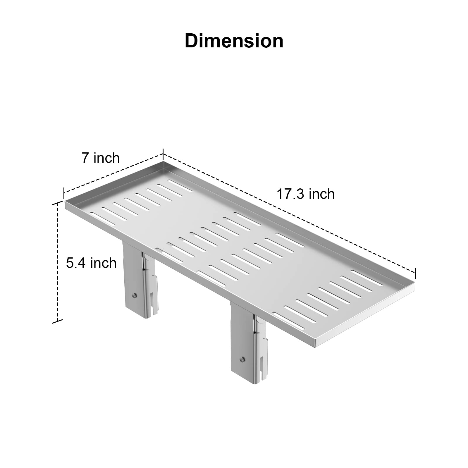 BBQ-PLUS warming rack folded for compact storage beside the grill.