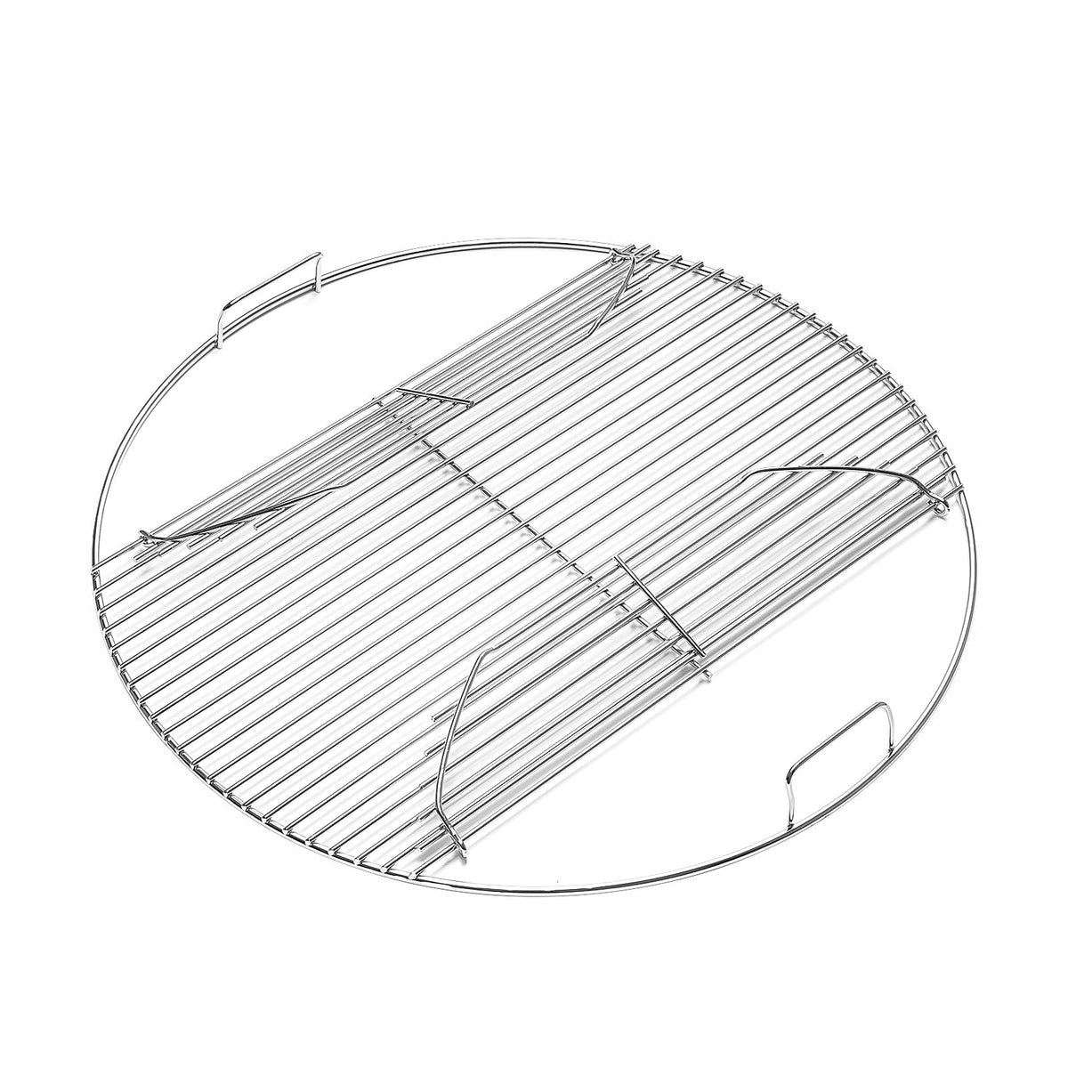 BBQ-Yummy 22in hinged grate for Weber—secure fit and even heat.