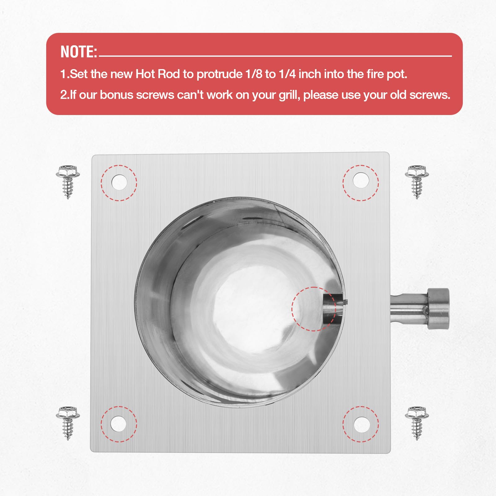 BBQ-Yummy assembly-instruction image showing simple replacement steps