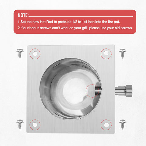 BBQ-Yummy assembly-instruction image showing simple replacement steps