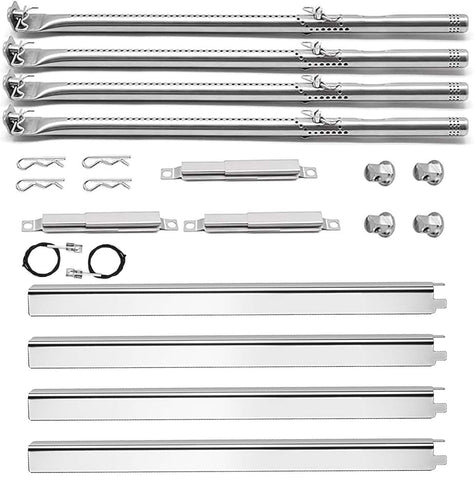 BBQ-Yummy Charbroil 4-burner heat shield for even heating and protection