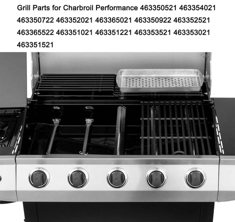 BBQ-Yummy Charbroil crossover tube for even heat