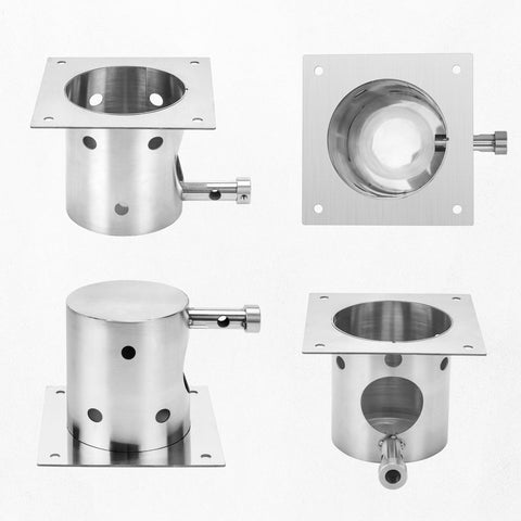 BBQ-Yummy screws for solid, easy installation