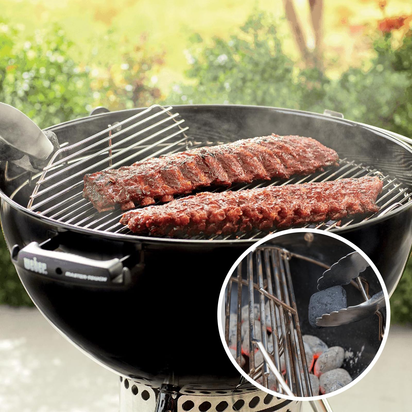 BBQ-Yummy compatible replacement for Weber One-Touch, Performer, and Bar-B-Kettle models.