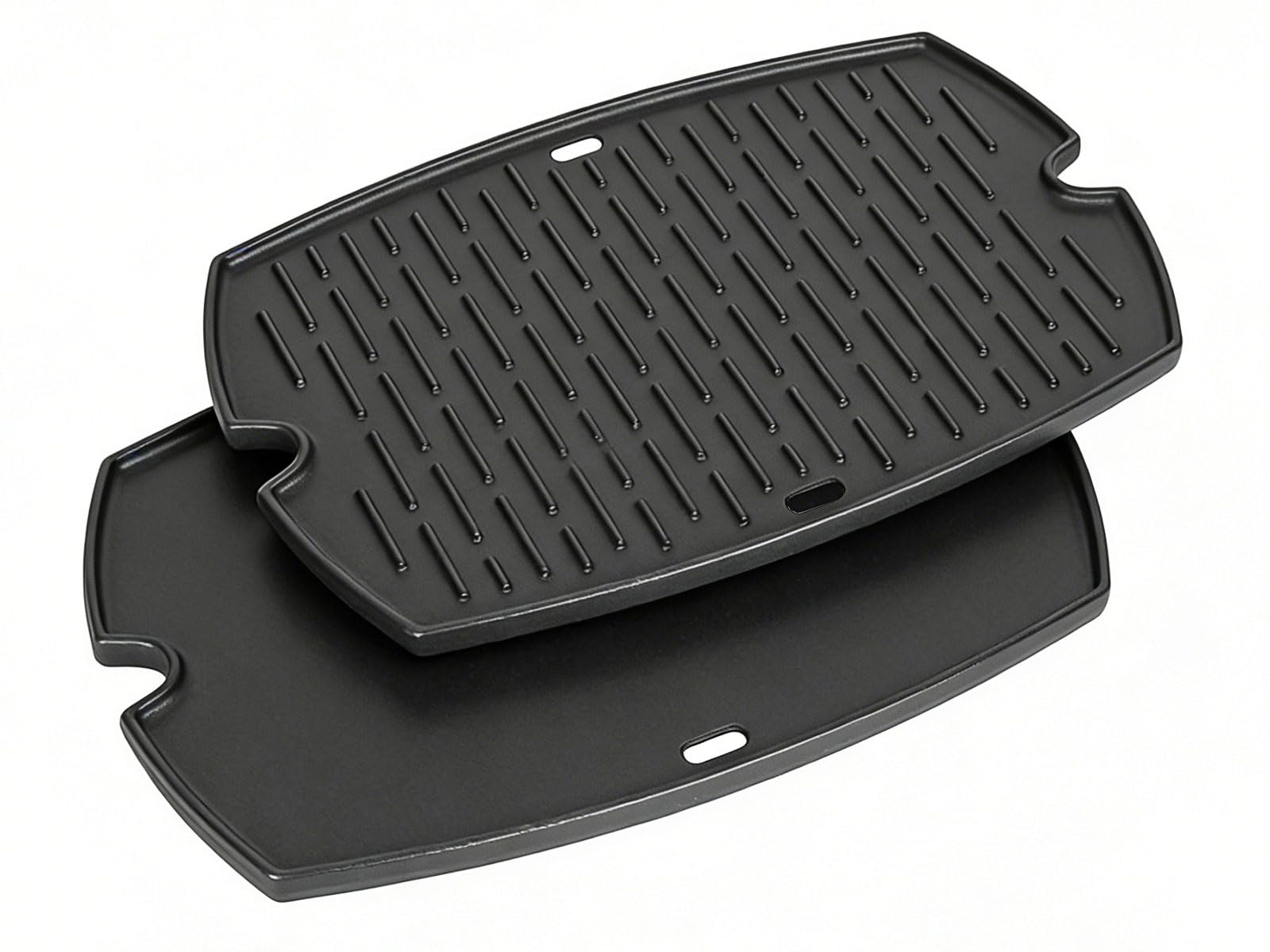 BBQ777 cast iron griddle for Weber Q1000, even heating for searing and sautéing