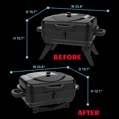 BBQCuker adjustable vent enables precise heat control