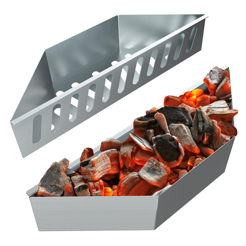 BBQCuker Charcoal Basket setup for Weber 22/26 grills improves fit and airflow.