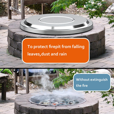 BBQCuker lid with precision fit for Solo Stove 19.5 inch pit