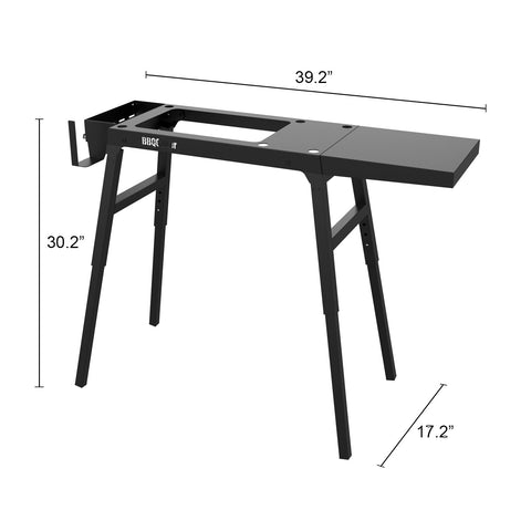 Durable SPCC steel frame on BBQCuker griddle stand resists wear