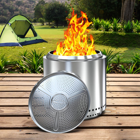BBQCuker pellet adapter weighs 2.86 pounds for sturdy outdoor use.