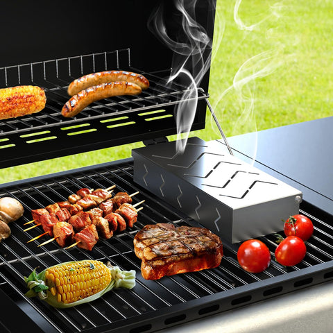 BBQCuker hollow design promotes even smoke circulation and steady heat.