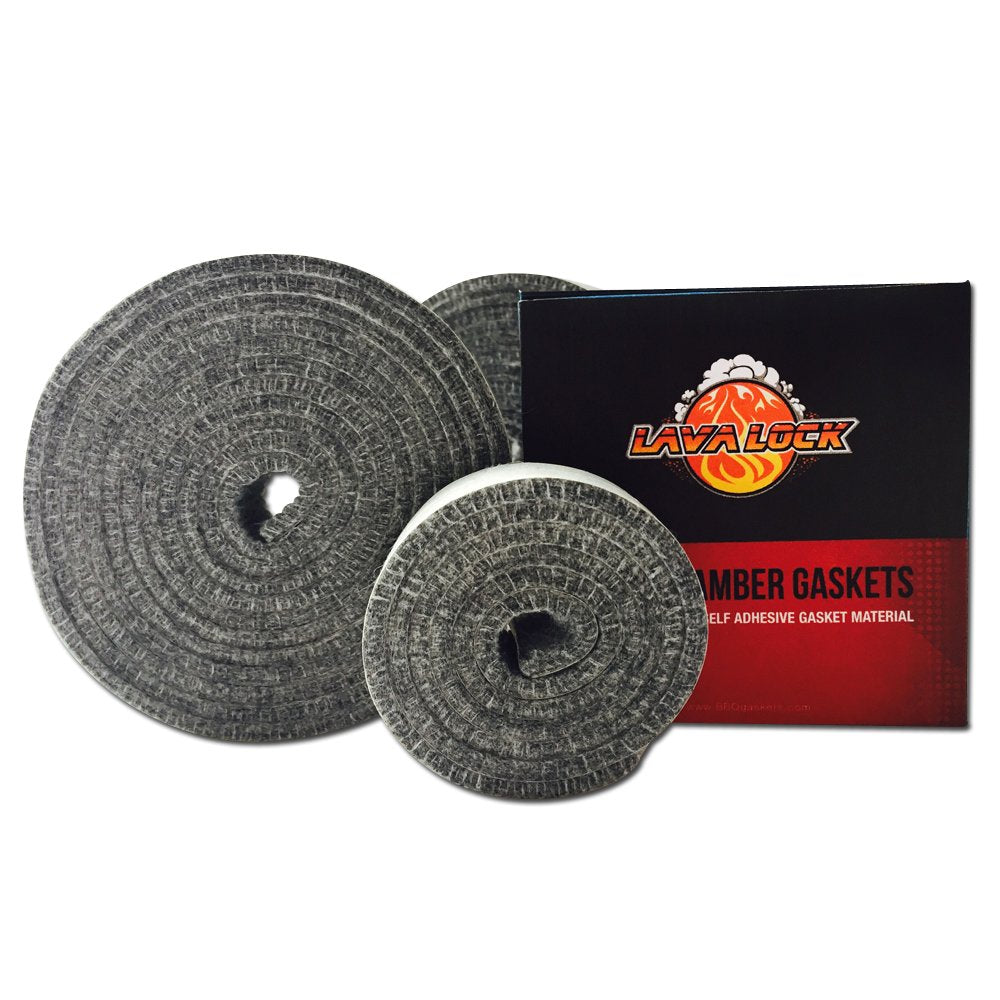 BBQgaskets Nomex gasket roll for Kamado lids delivers durable, high-temp sealing.