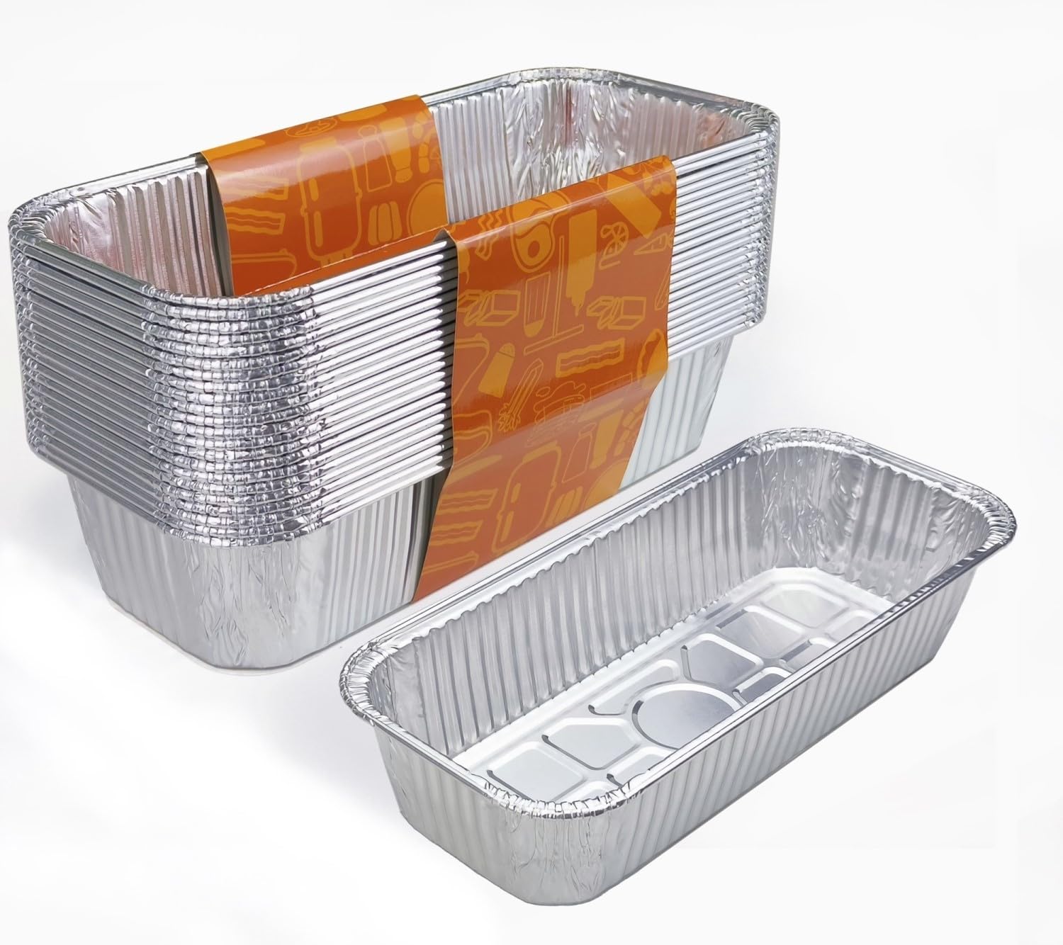 BBQMFG drip pan liner compatible with Weber 6417/6498 for quick cleanup.