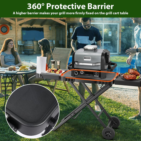 BBQMall folding design allows quick setup in seconds