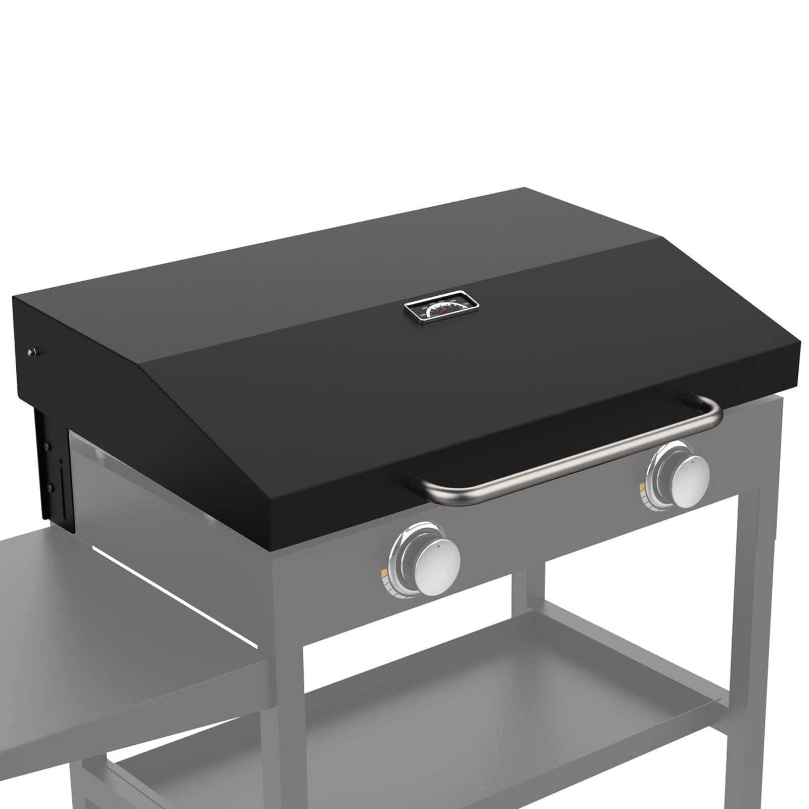 BBQration hinged lid for Blackstone 28-inch griddle enabling smooth opening and operation