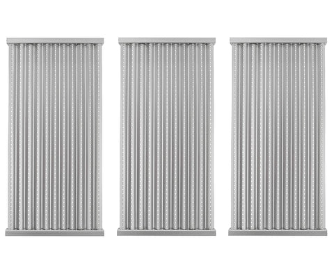 BBQration 17-inch stamped stainless emitter for Charbroil grills, durable replacement part.