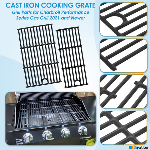 BBQration carryover tubes bundle for reliable heat transfer and low flare-ups.