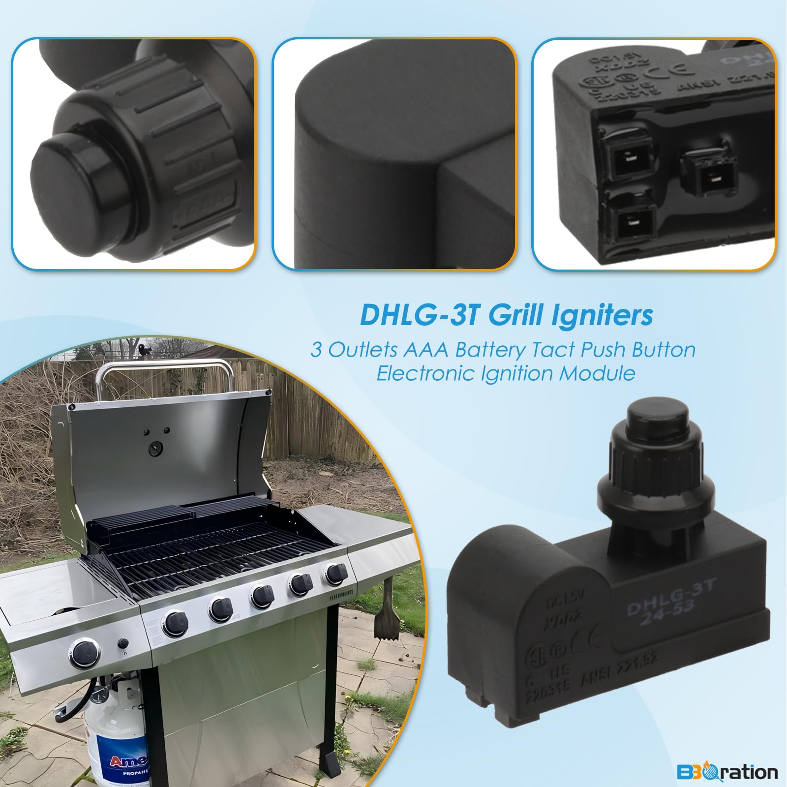 BBQration compatibility guide for Charbroil grills.