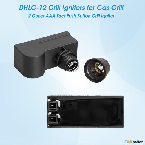 BBQration DHLG-12 two-outlet ignition unit for grills