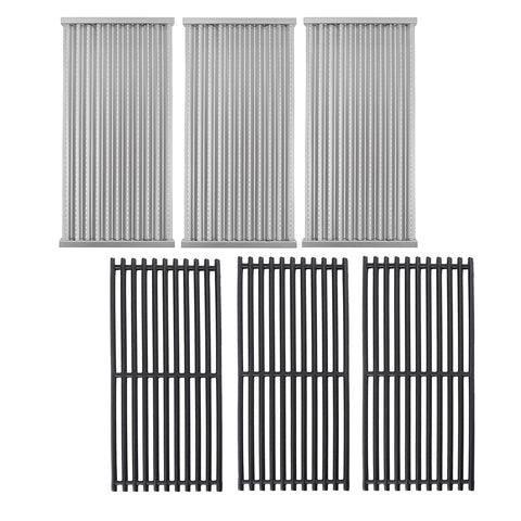 BBQration stamped stainless steel emitters for Char-Broil TRU Infrared grills provide durable heat control
