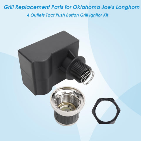 BBQration four-outlet igniter for Oklahoma Joe's and Charbroil, simplifies lighting