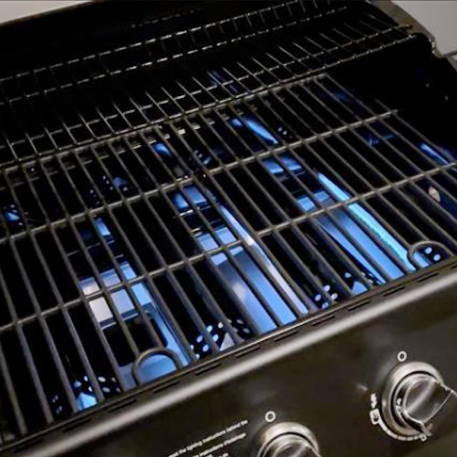 BBQration two-pack cast iron grates providing durable, even heating for barbecues.