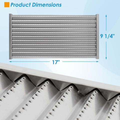 BBQration 2-pack kit simplifies replacement with emitters and grates included.