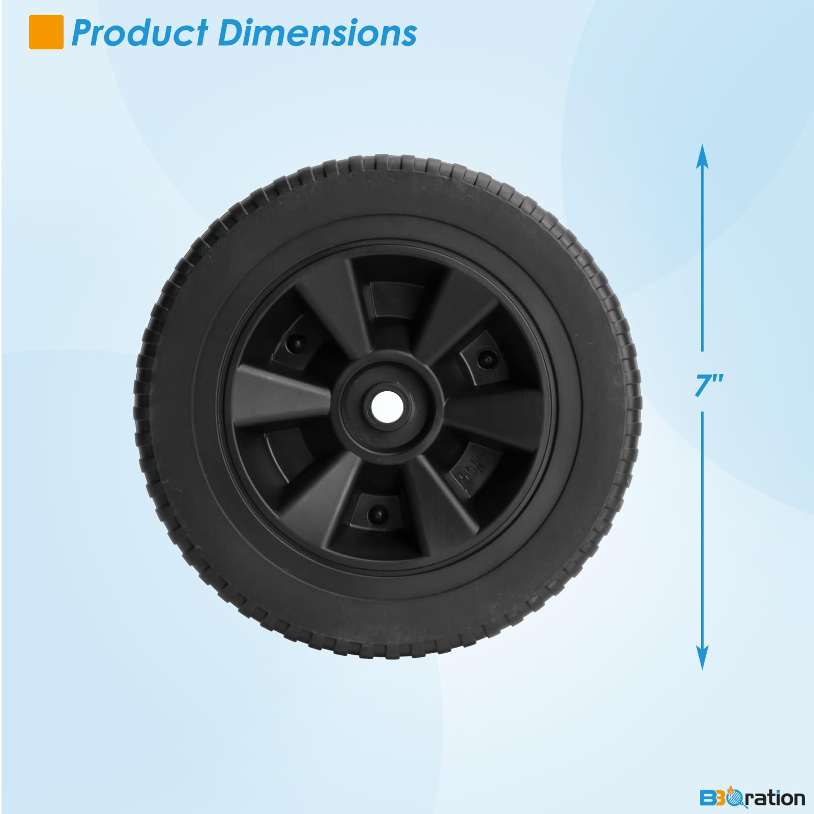 BBQration Thermos-compatible grill wheels for reliable outdoor use.