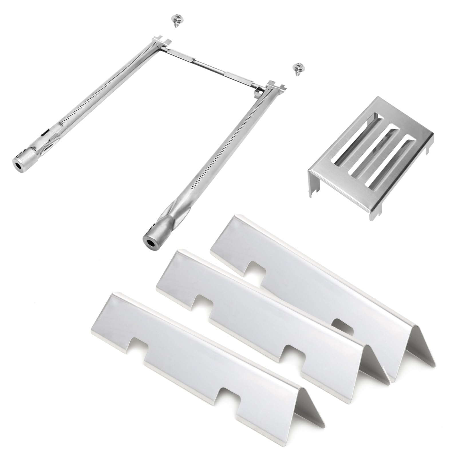BBQration flavorizer bars on Weber Spirit II provide even heat distribution