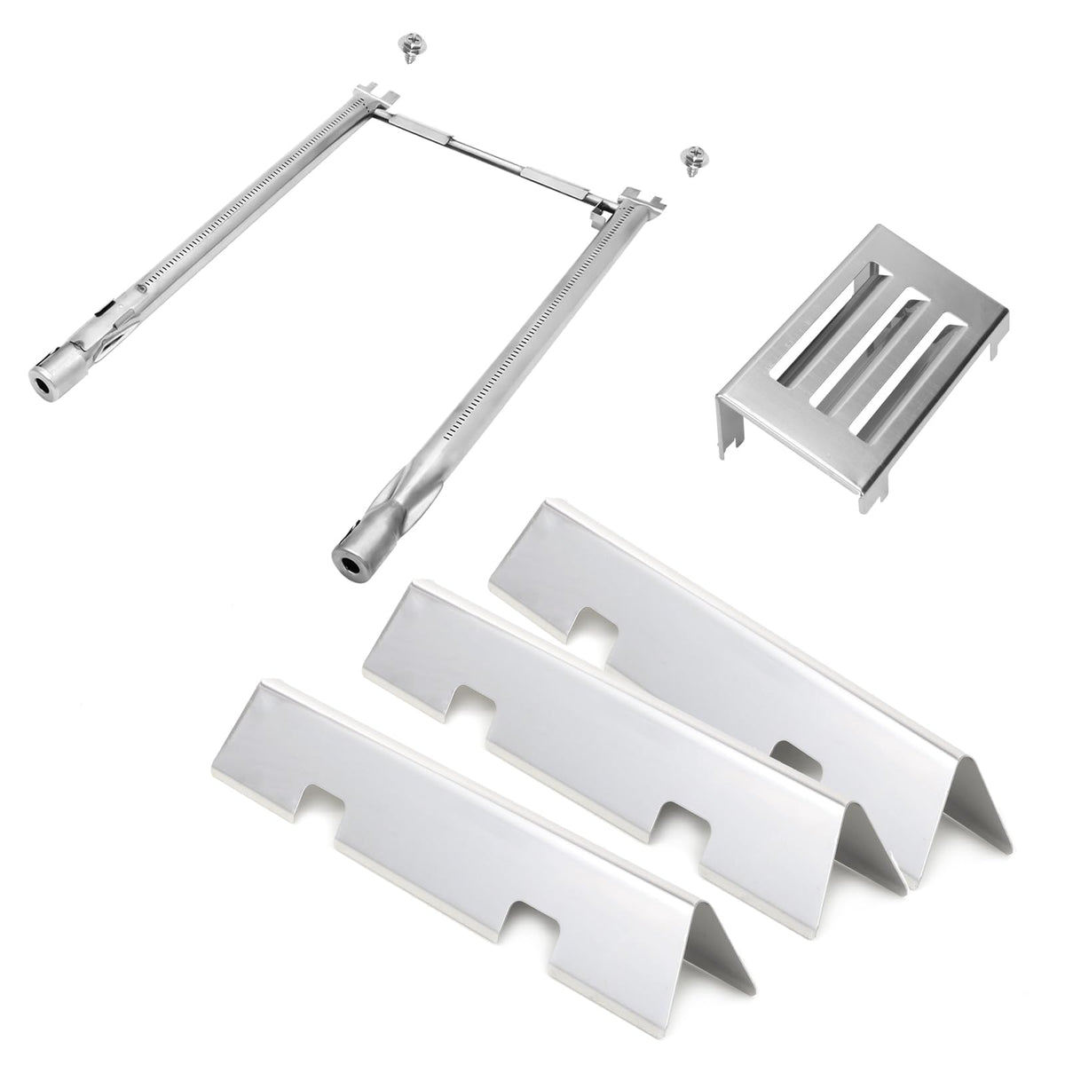 BBQration flavorizer bars on Weber Spirit II provide even heat distribution
