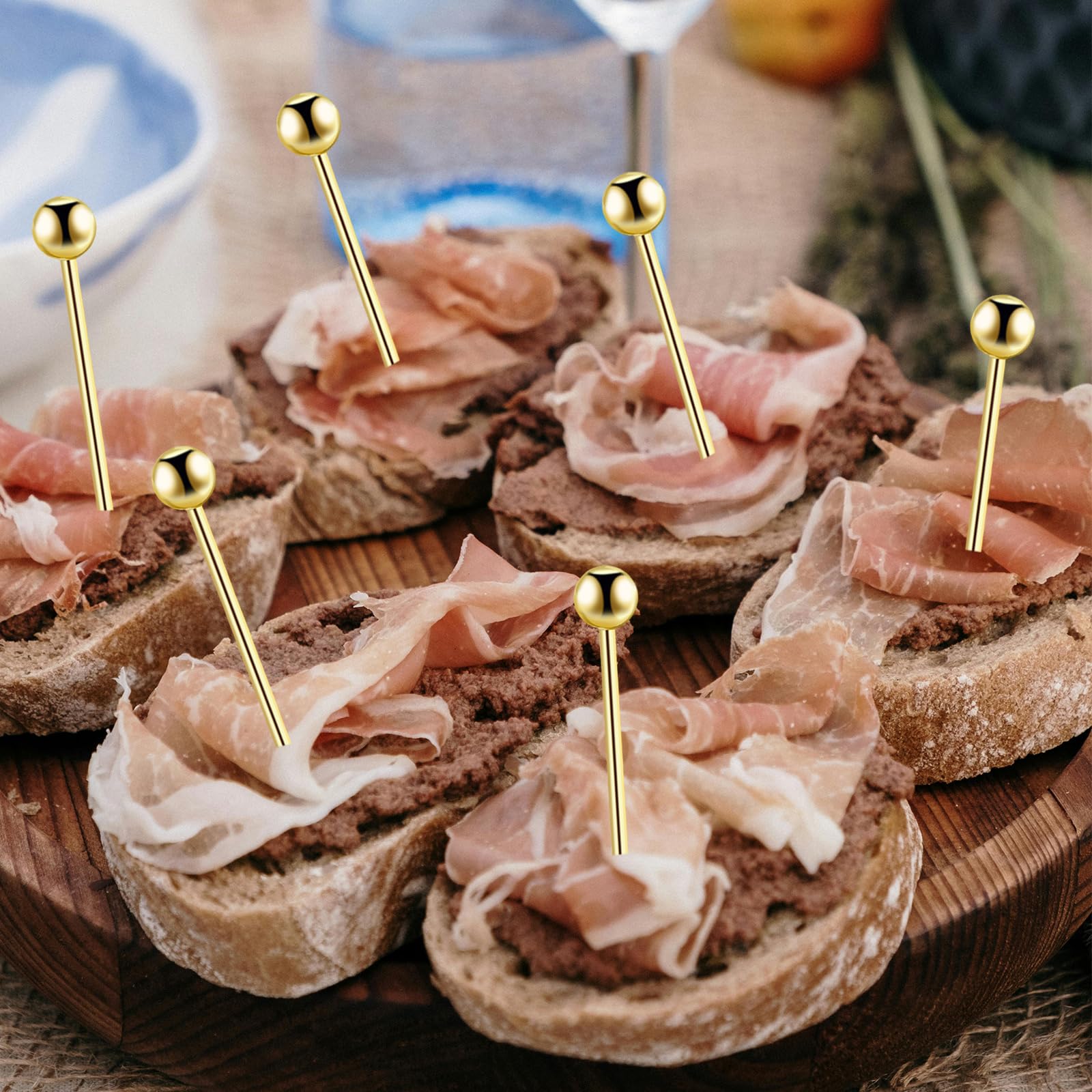 BBQStyle bar-ready picks enhance parties with a touch of elegance.