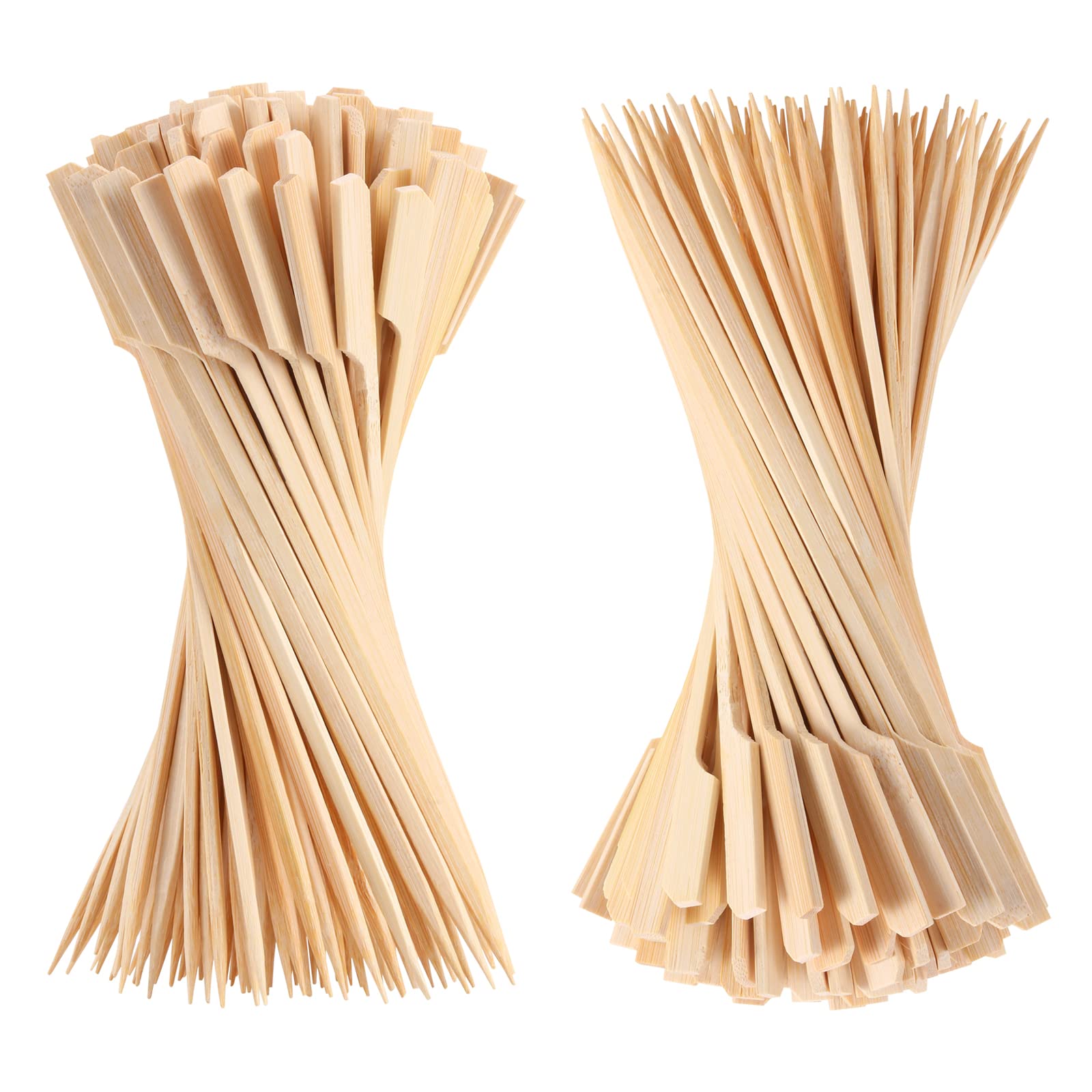 BBQStyle natural bamboo material offers eco-friendly, food-safe serving options