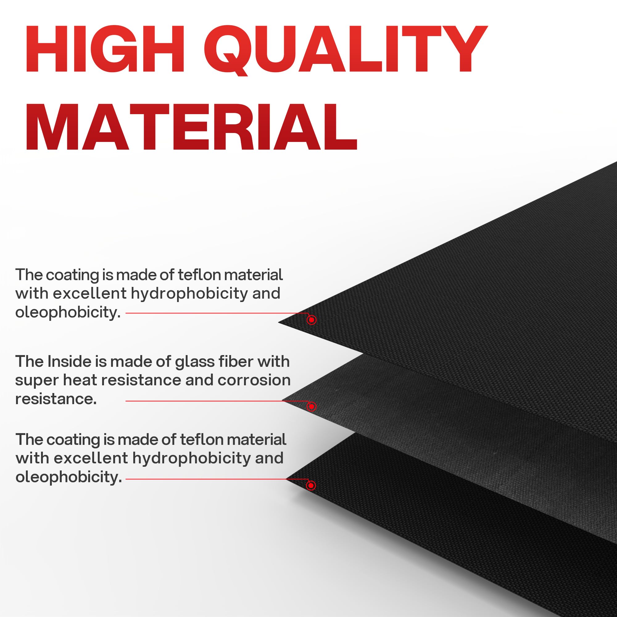 BBQtrips grill mats made with PFOA-free materials for safe grilling.