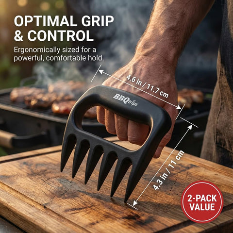 BBQtrips Meat Claws heat-resistant construction withstands high temps