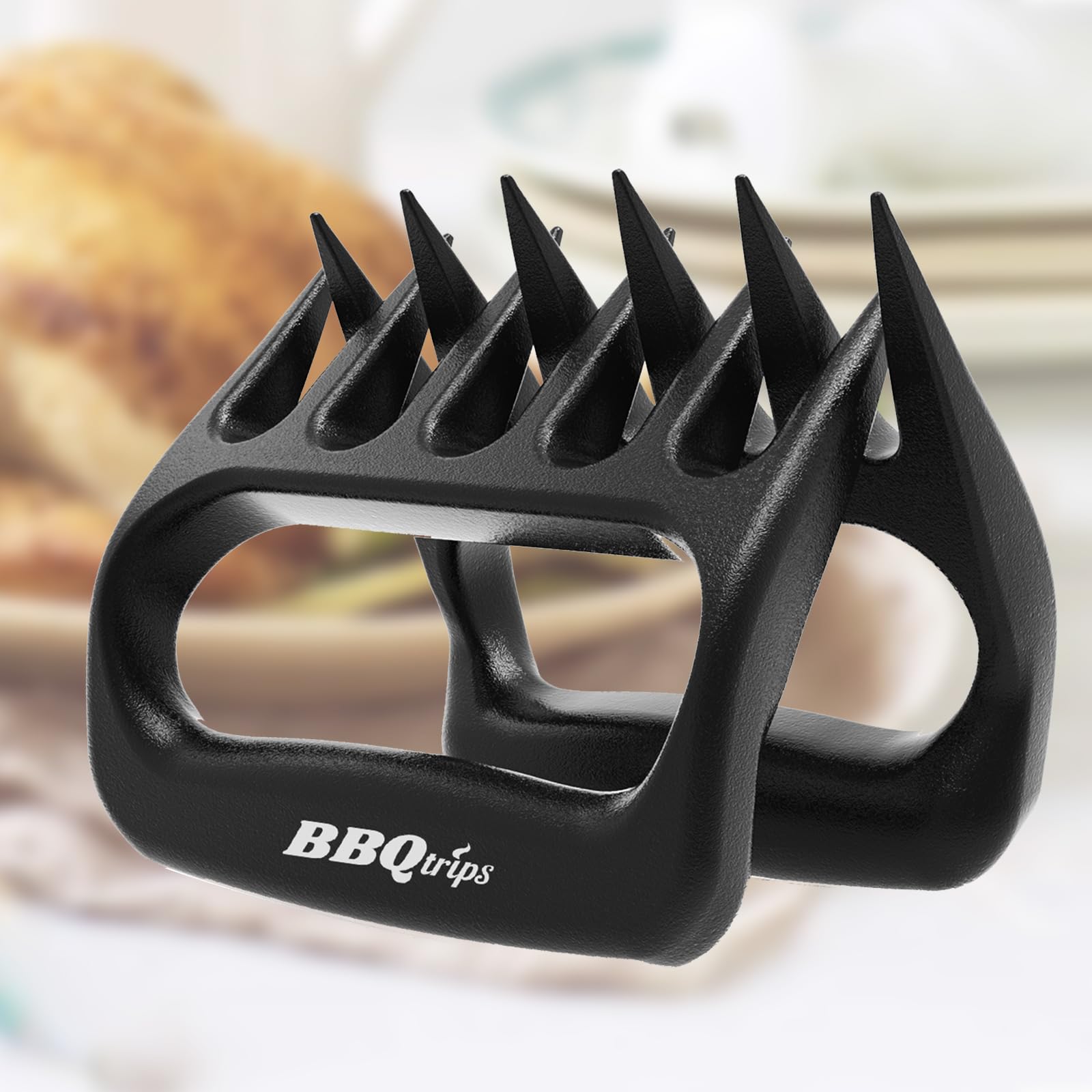 BBQtrips Meat Claws lifting and transferring meat with control