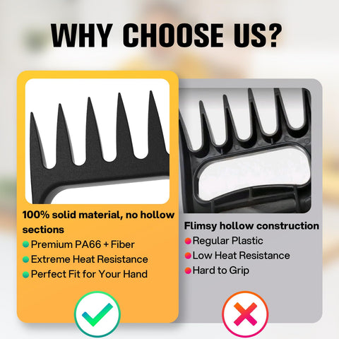 BBQtrips Meat Claws shredding chicken for quick, mess-free pulling