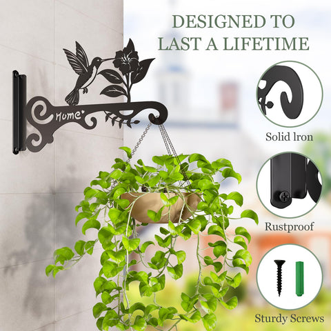 BBTFAA 9.5-inch length for secure and attractive hanging