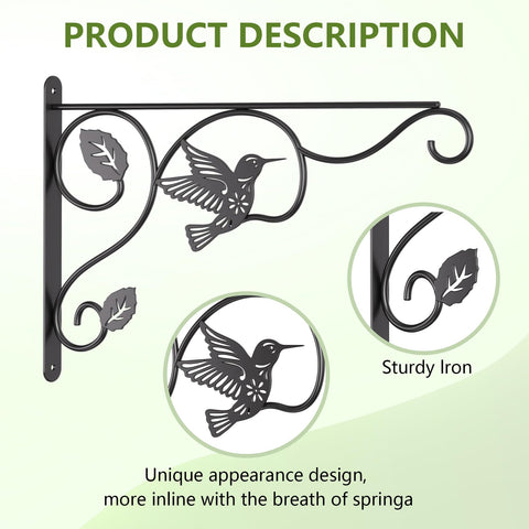 BBTFAA pack of two heavy-duty hooks for versatile indoor and outdoor use.