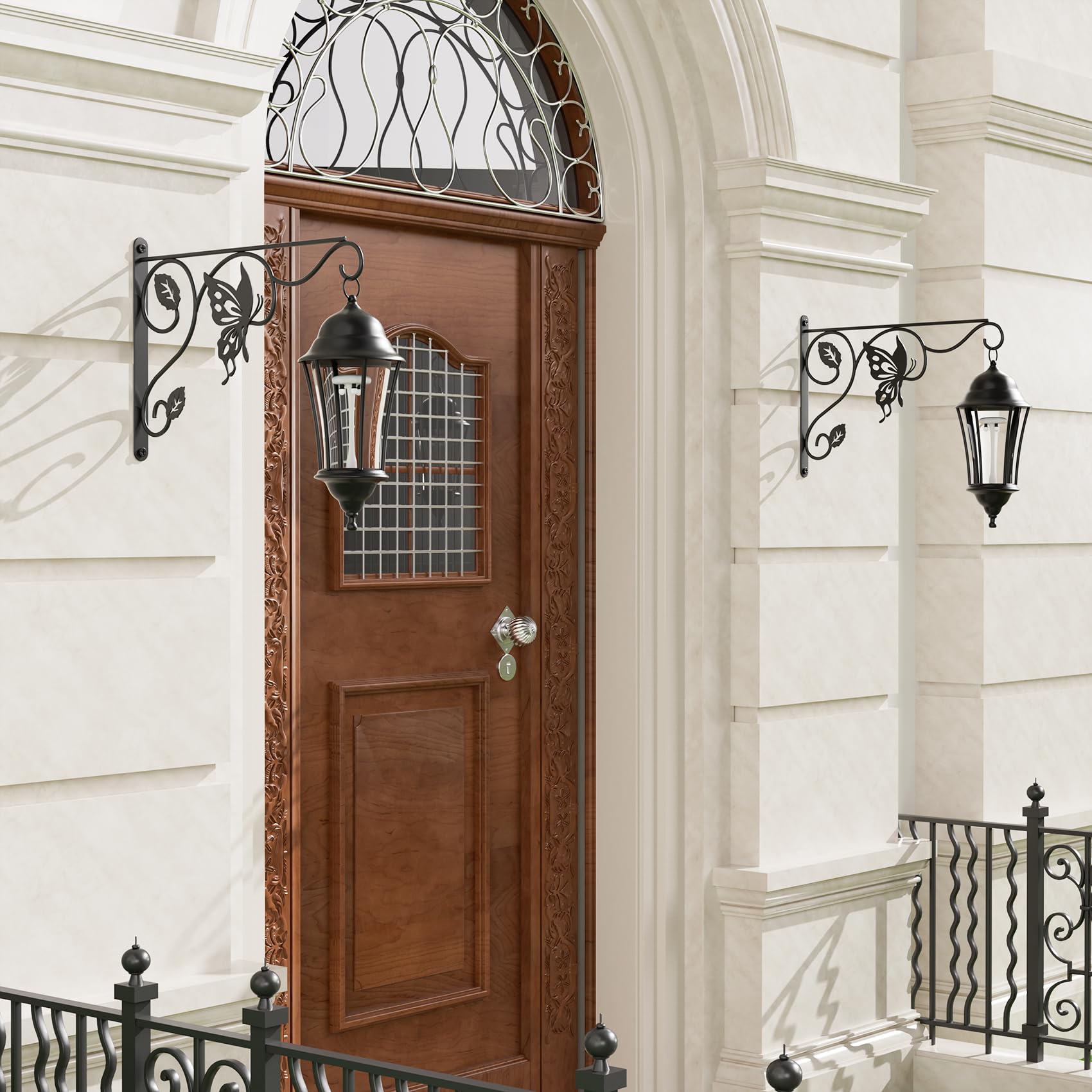 BBTFAA wall-mount bracket includes screws for quick secure installation.