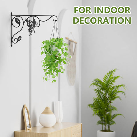 BBTFAA weatherproof garden decor hook blends with patio aesthetics.